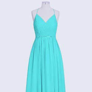 Torquise blue prom/bridesmaid dress